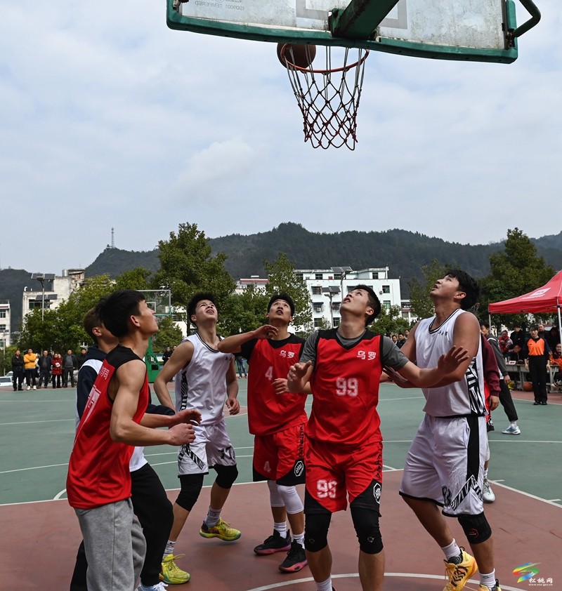 精彩！孟溪镇2024年“强村富民杯”篮球友谊赛开赛